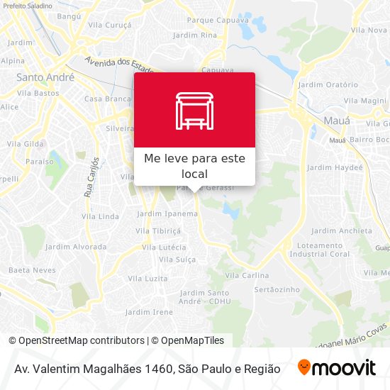 Av. Valentim Magalhães 1460 mapa