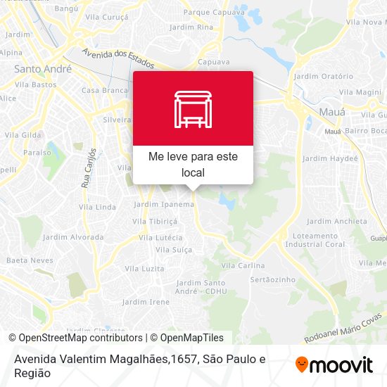 Avenida Valentim Magalhães,1657 mapa