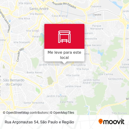 Rua Argonautas 54 mapa