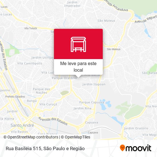 Rua Basiléia 515 mapa