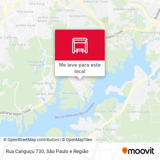 Rua Canguçu 730 mapa