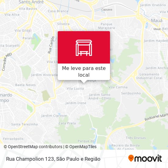 Rua Champolion 123 mapa
