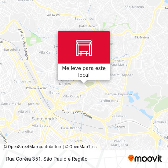 Rua Coréia 351 mapa