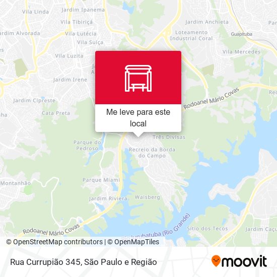 Rua Currupião  345 mapa