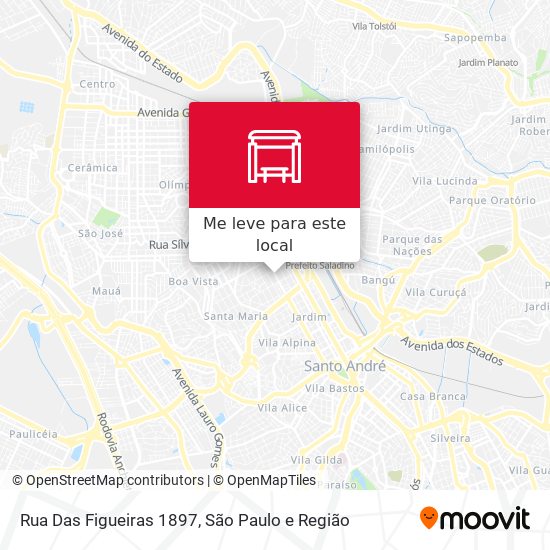 Rua Das Figueiras 1897 mapa