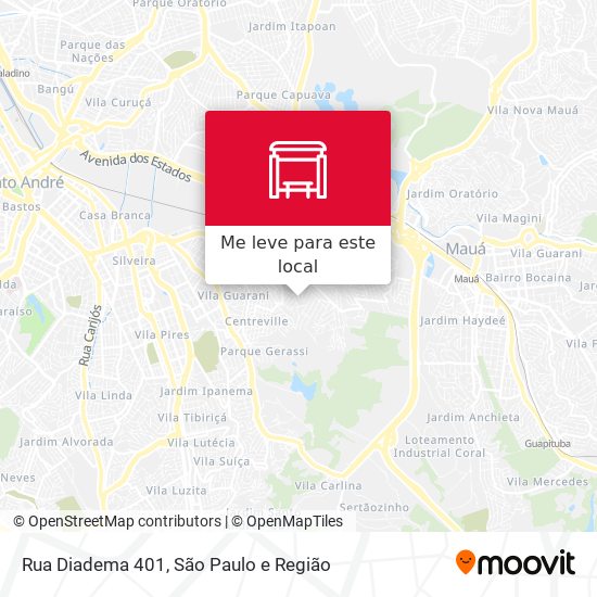 Rua Diadema 401 mapa