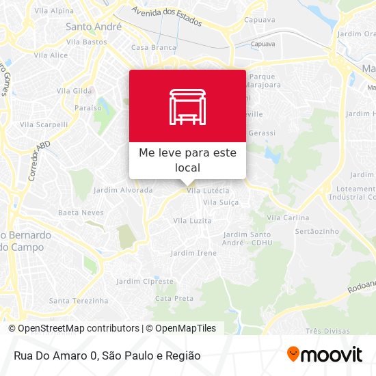 Rua Do Amaro 0 mapa