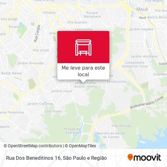 Rua Dos Beneditinos 16 mapa