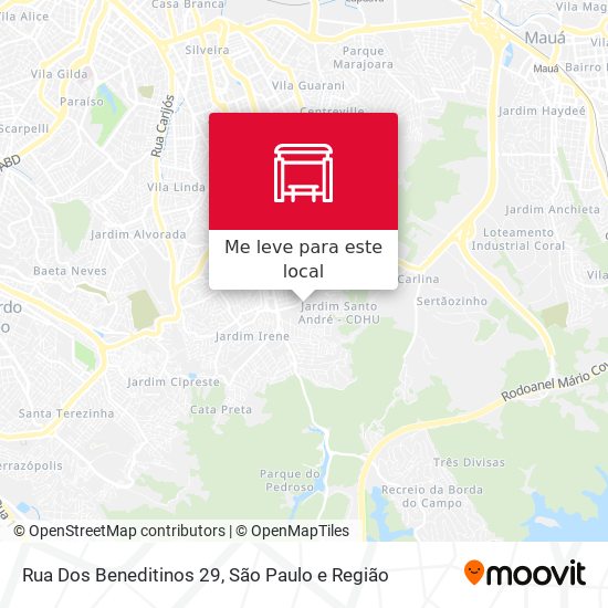 Rua Dos Beneditinos 29 mapa