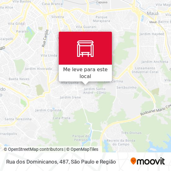 Rua dos Dominicanos, 487 mapa