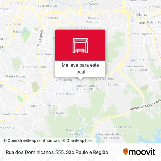 Rua dos Dominicanos 555 mapa