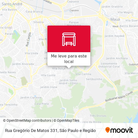 Rua Gregório De Matos 331 mapa