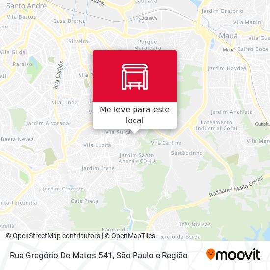 Rua Gregório De Matos 541 mapa