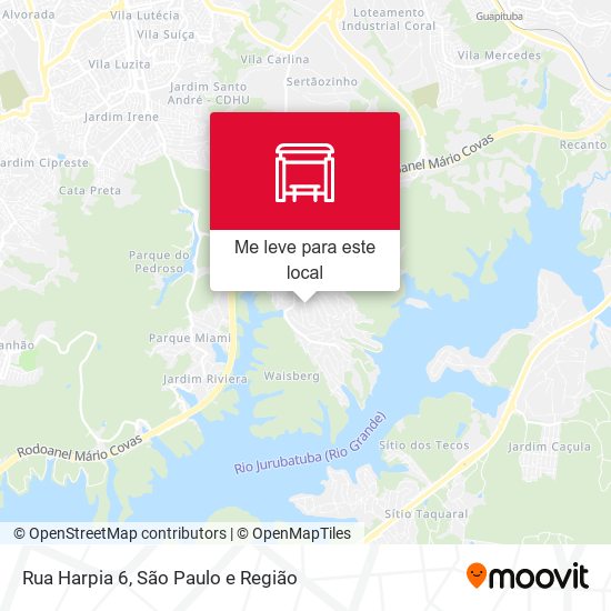 Rua Harpia 6 mapa