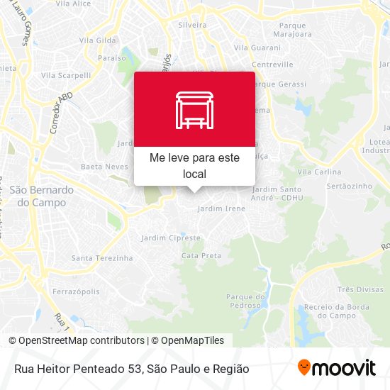 Rua Heitor Penteado 53 mapa