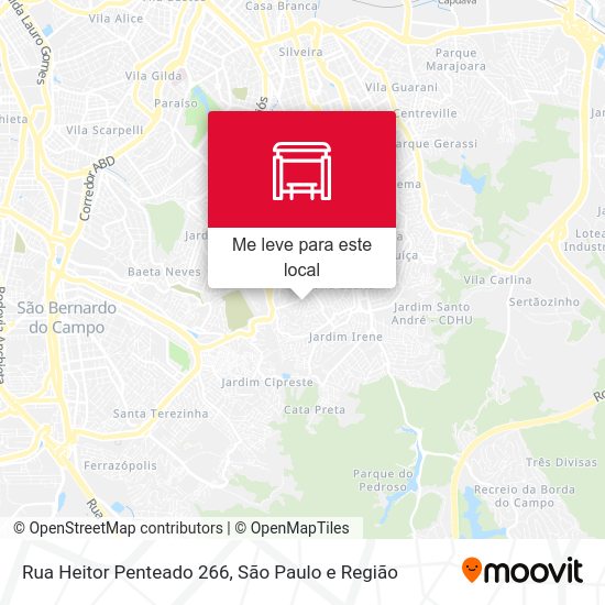 Rua Heitor Penteado 266 mapa