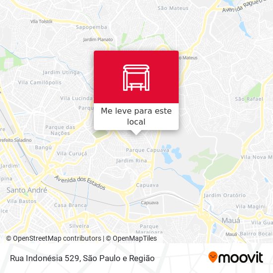 Rua Indonésia 529 mapa