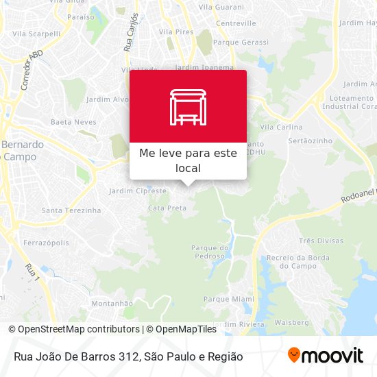 Rua João De Barros 312 mapa