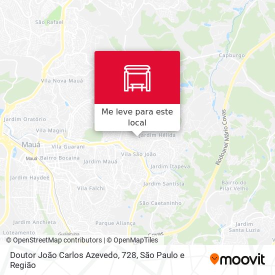 Doutor João Carlos Azevedo, 728 mapa
