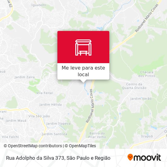 Rua Adolpho da Silva 373 mapa