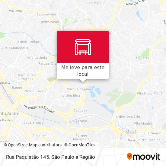 Rua Paquistão 145 mapa