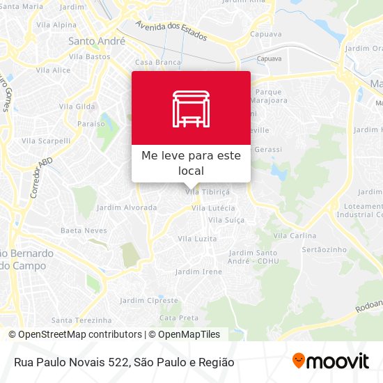 Rua Paulo Novais 522 mapa