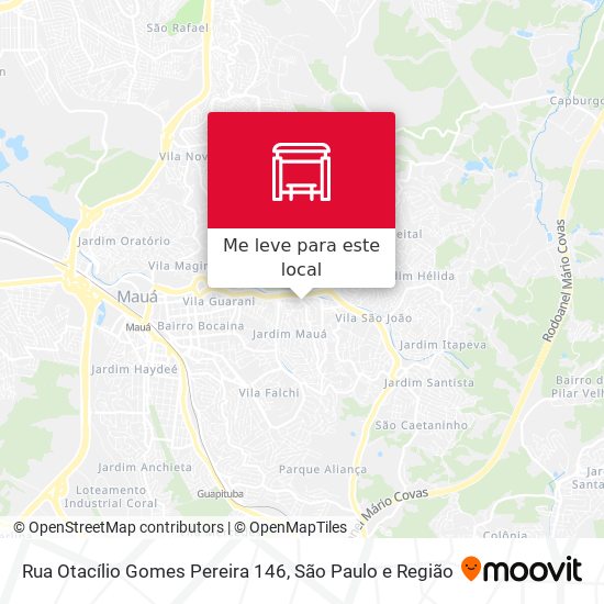 Rua Otacílio Gomes Pereira 146 mapa