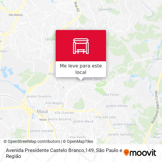 Avenida Presidente Castelo Branco,149 mapa