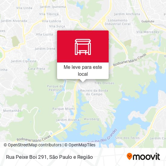 Rua Peixe Boi 291 mapa