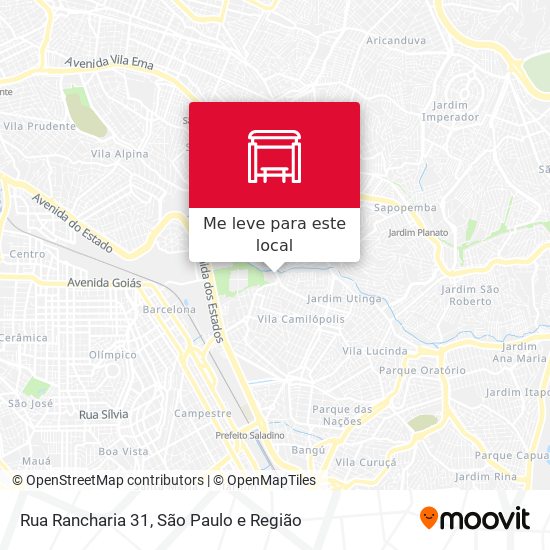 Rua Rancharia 31 mapa