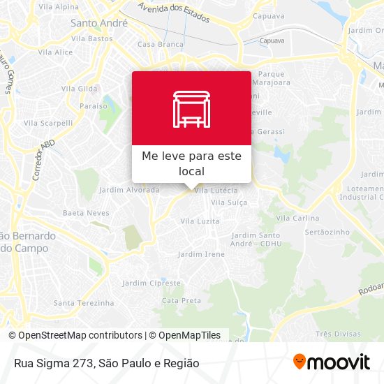 Rua Sigma 273 mapa