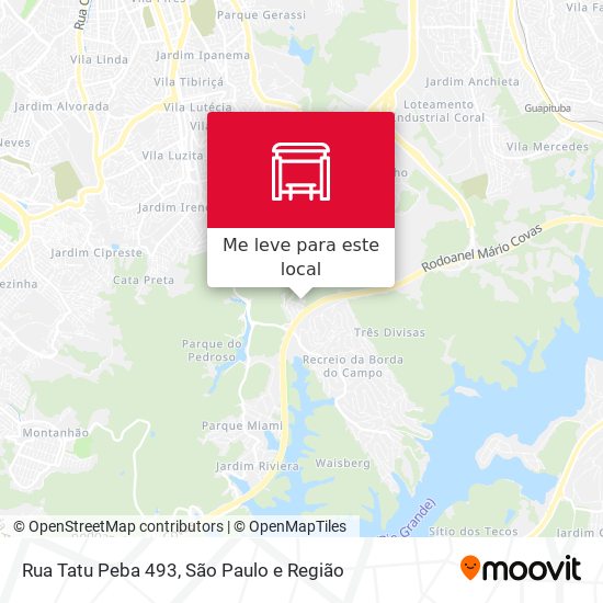 Rua Tatu Peba 493 mapa