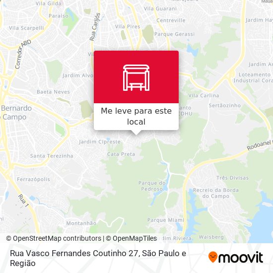 Rua Vasco Fernandes Coutinho 27 mapa