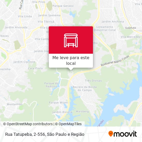 Rua Tatupeba, 2-556 mapa