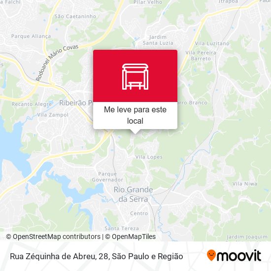 Rua Zéquinha de Abreu, 28 mapa