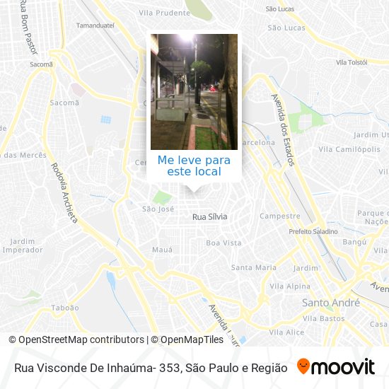 Rua Visconde De Inhaúma- 353 mapa