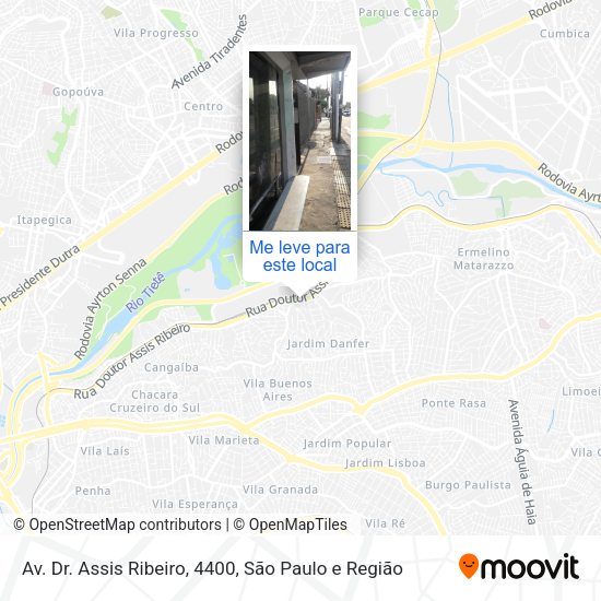 Av. Dr. Assis Ribeiro, 4400 mapa