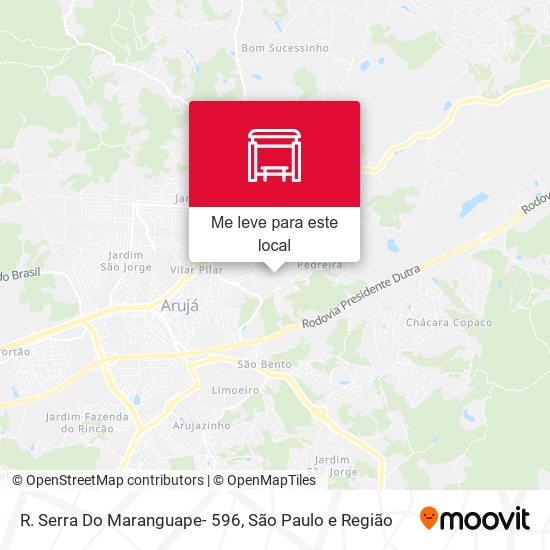 R. Serra Do Maranguape- 596 mapa