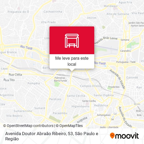 Avenida Doutor Abraão Ribeiro, 53 mapa