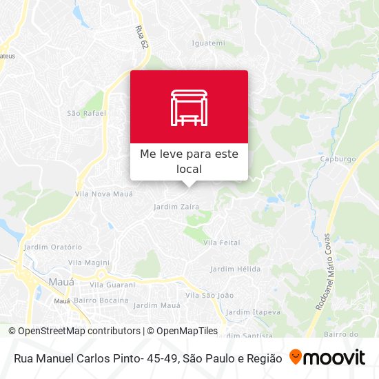 Rua Manuel Carlos Pinto- 45-49 mapa