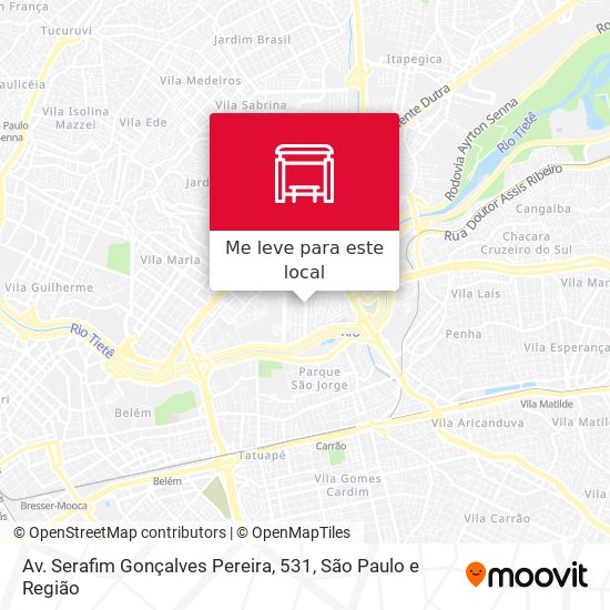 Av. Serafim Gonçalves Pereira, 531 mapa