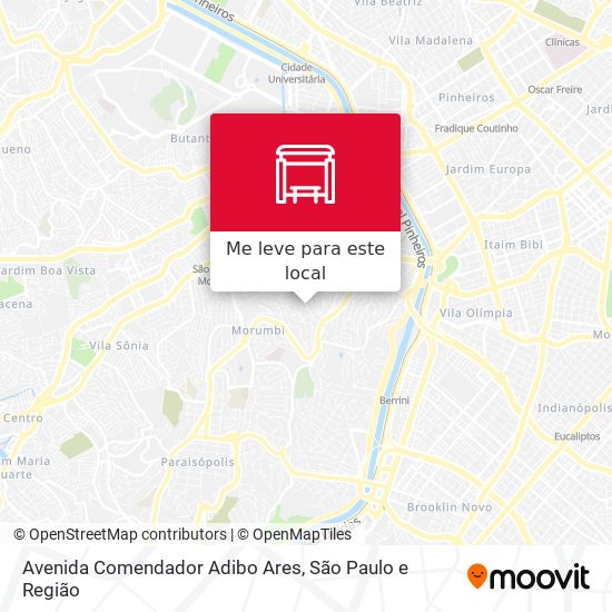 Avenida Comendador Adibo Ares mapa