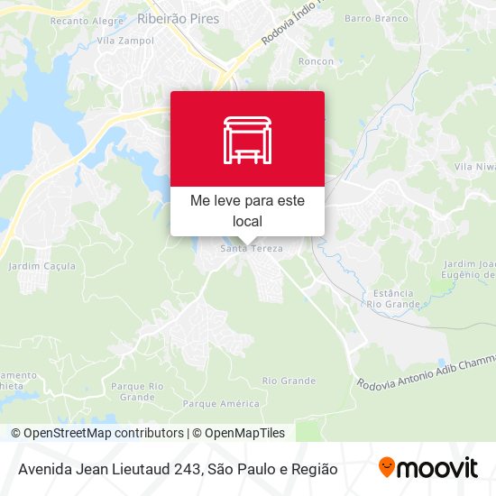 Avenida Jean Lieutaud 243 mapa