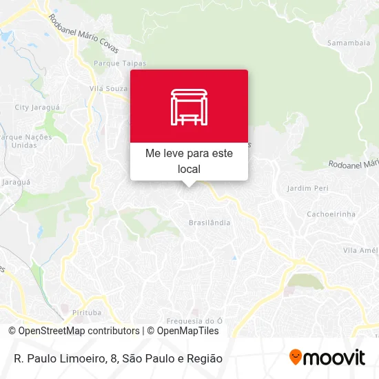 R. Paulo Limoeiro, 8 mapa