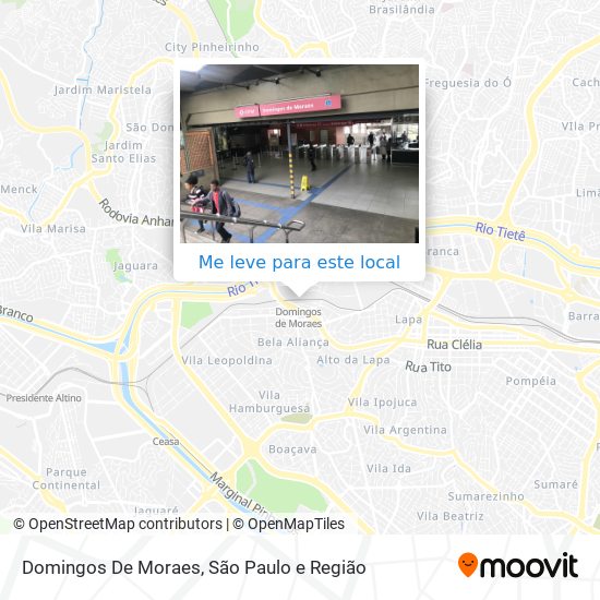 Domingos De Moraes mapa