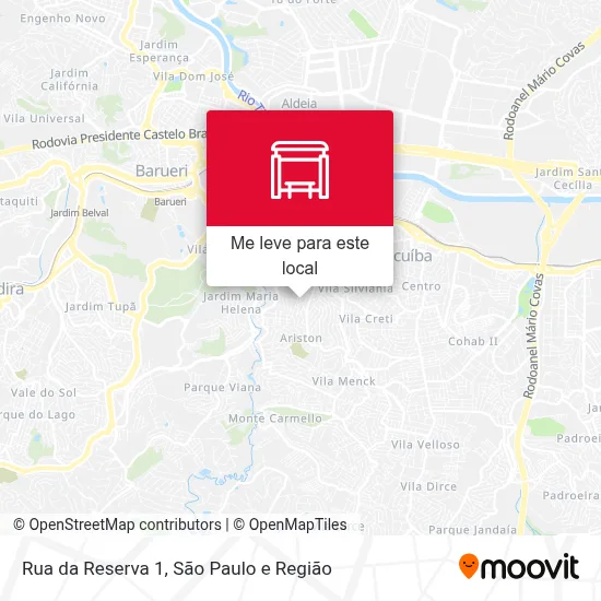 Rua da Reserva 1 mapa