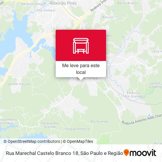 Rua Marechal Castelo Branco 18 mapa