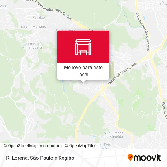 R. Lorena mapa