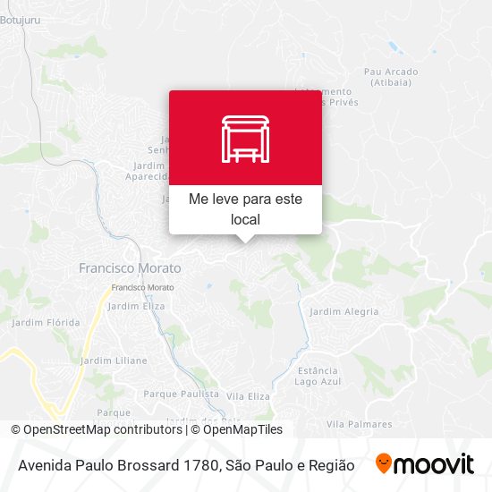 Avenida Paulo Brossard 1780 mapa