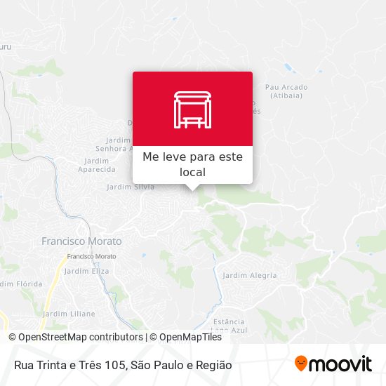 Rua Trinta e Três 105 mapa